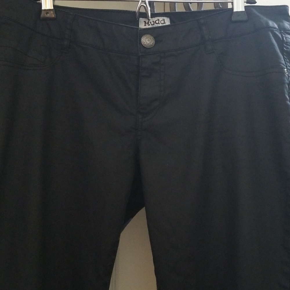 Mudd leather look jeans